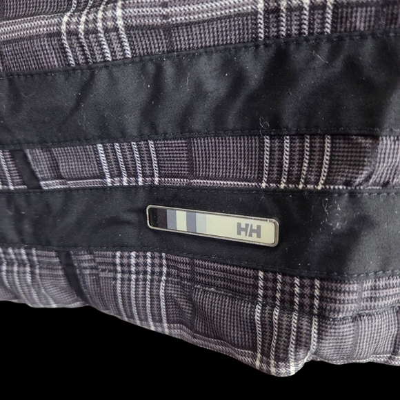 Helly Hansen Womans Gray Checkered Ski Jacket Size Med - Picture 2 of 12